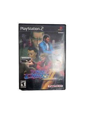 PlayStation2 PS2 Time Crises 2 Namco Vintage 2001 Video Game!